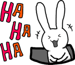 usable rabbit sticker #11255766