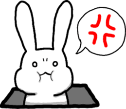 usable rabbit sticker #11255771