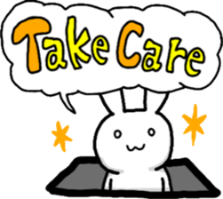 usable rabbit sticker #11255777