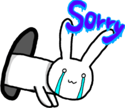 usable rabbit sticker #11255779