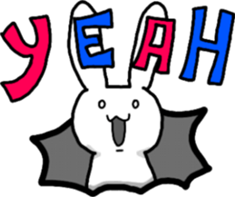 usable rabbit sticker #11255782