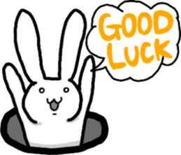 usable rabbit sticker #11255783