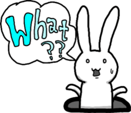 usable rabbit sticker #11255784