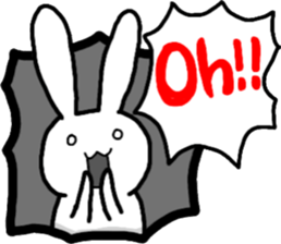 usable rabbit sticker #11255786