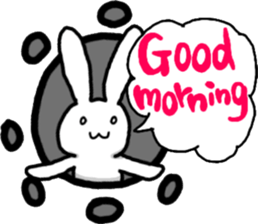 usable rabbit sticker #11255788