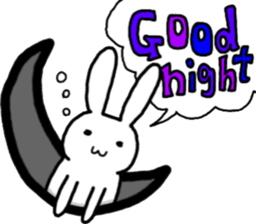 usable rabbit sticker #11255789