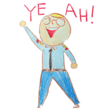 fun fright sticker #11257047