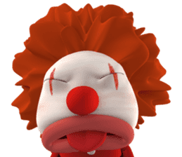 Close-up Clown2 sticker #11257760