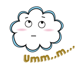 The Happy Cloud sticker #11257770