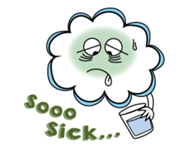 The Happy Cloud sticker #11257771