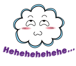 The Happy Cloud sticker #11257774