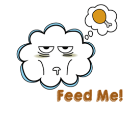 The Happy Cloud sticker #11257776