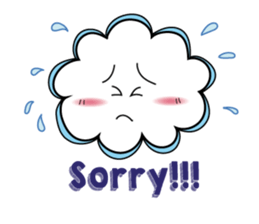 The Happy Cloud sticker #11257778