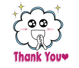 The Happy Cloud sticker #11257784