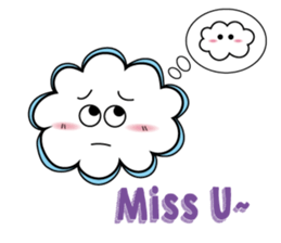 The Happy Cloud sticker #11257787