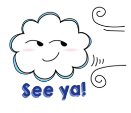 The Happy Cloud sticker #11257794