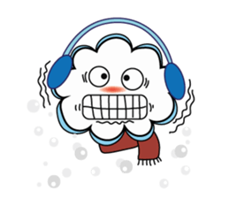 The Happy Cloud sticker #11257797