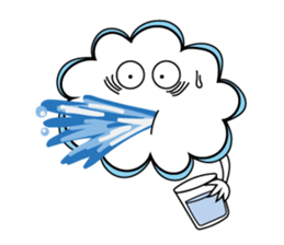 The Happy Cloud sticker #11257800