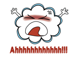 The Happy Cloud sticker #11257804