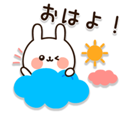 Available character rabbit chan sticker #11257934