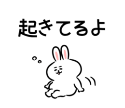 rabbit! bear! sticker #11258243