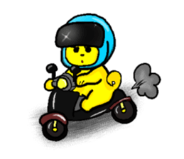 Shiba bear's life chapter sticker #11258254