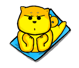 Shiba bear's life chapter sticker #11258271