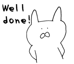 Usakichi rabbit slang sticker #11258856