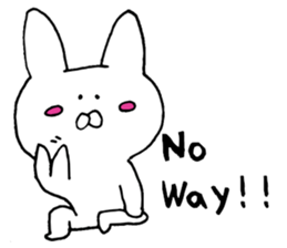 Usakichi rabbit slang sticker #11258861