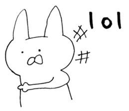 Usakichi rabbit slang sticker #11258868