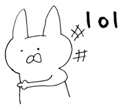 Usakichi rabbit slang sticker #11258868