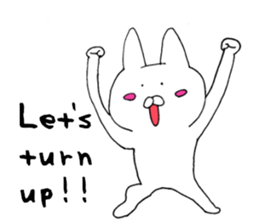 Usakichi rabbit slang sticker #11258872