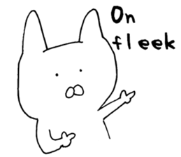 Usakichi rabbit slang sticker #11258875