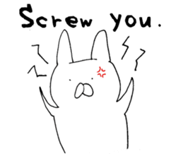 Usakichi rabbit slang sticker #11258878