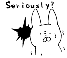 Usakichi rabbit slang sticker #11258881