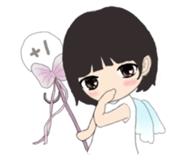 The little Angel and the little Devil 2 sticker #11259338