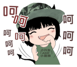 The little Angel and the little Devil 2 sticker #11259340