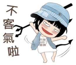 The little Angel and the little Devil 2 sticker #11259342