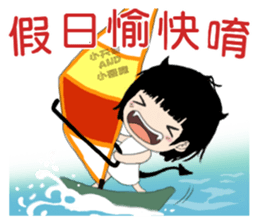 The little Angel and the little Devil 2 sticker #11259361