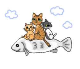 always cats cats!!! sticker #11259468