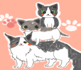 always cats cats!!! sticker #11259475