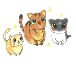 always cats cats!!! sticker #11259482