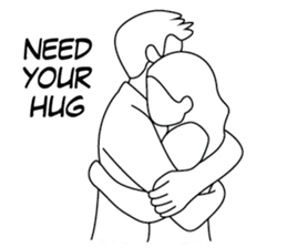 Hugs sticker #11259569