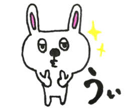 The USSA of rabbit sticker #11259813
