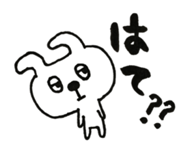 The USSA of rabbit sticker #11259816