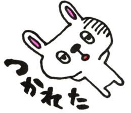 The USSA of rabbit sticker #11259817