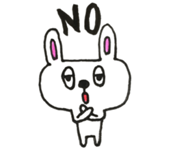 The USSA of rabbit sticker #11259820