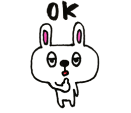 The USSA of rabbit sticker #11259821