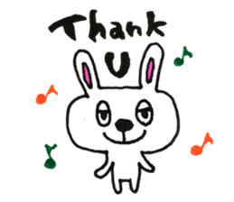 The USSA of rabbit sticker #11259830