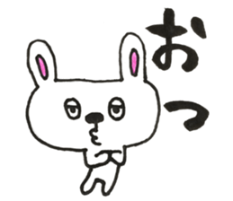 The USSA of rabbit sticker #11259832